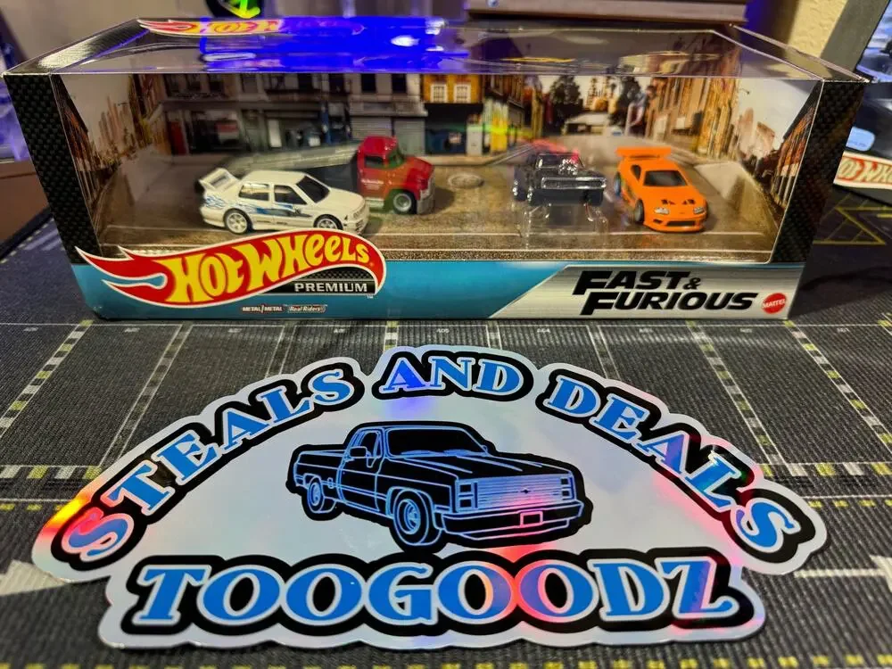 Hot Wheels box set diorama Fast and Furious Carryon